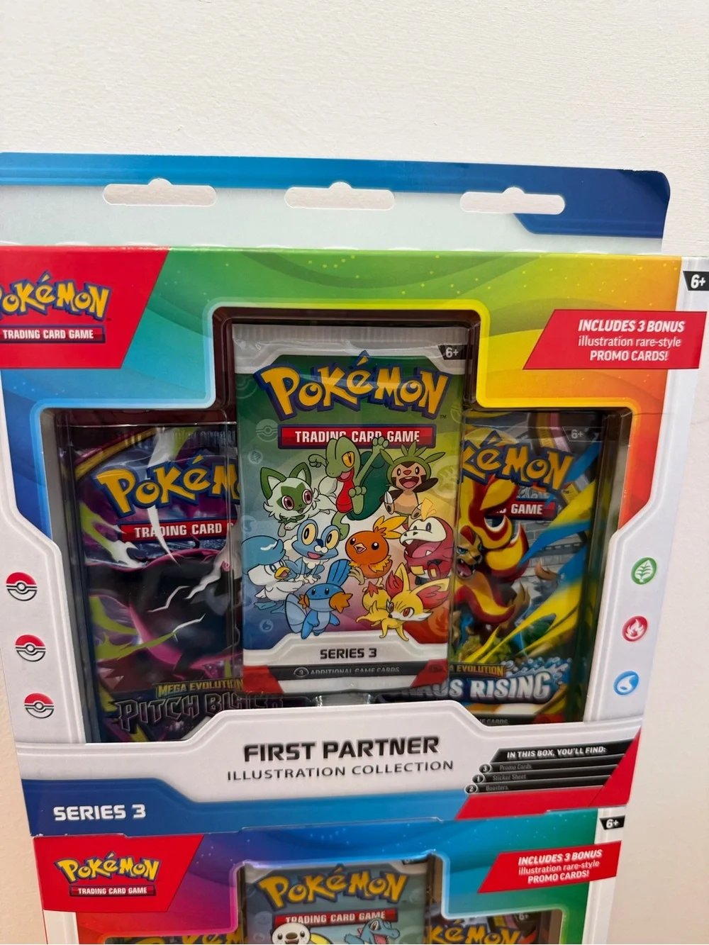 Pokemon TCG First Partner Series 2 & Series 3 Illustration Collection - Both